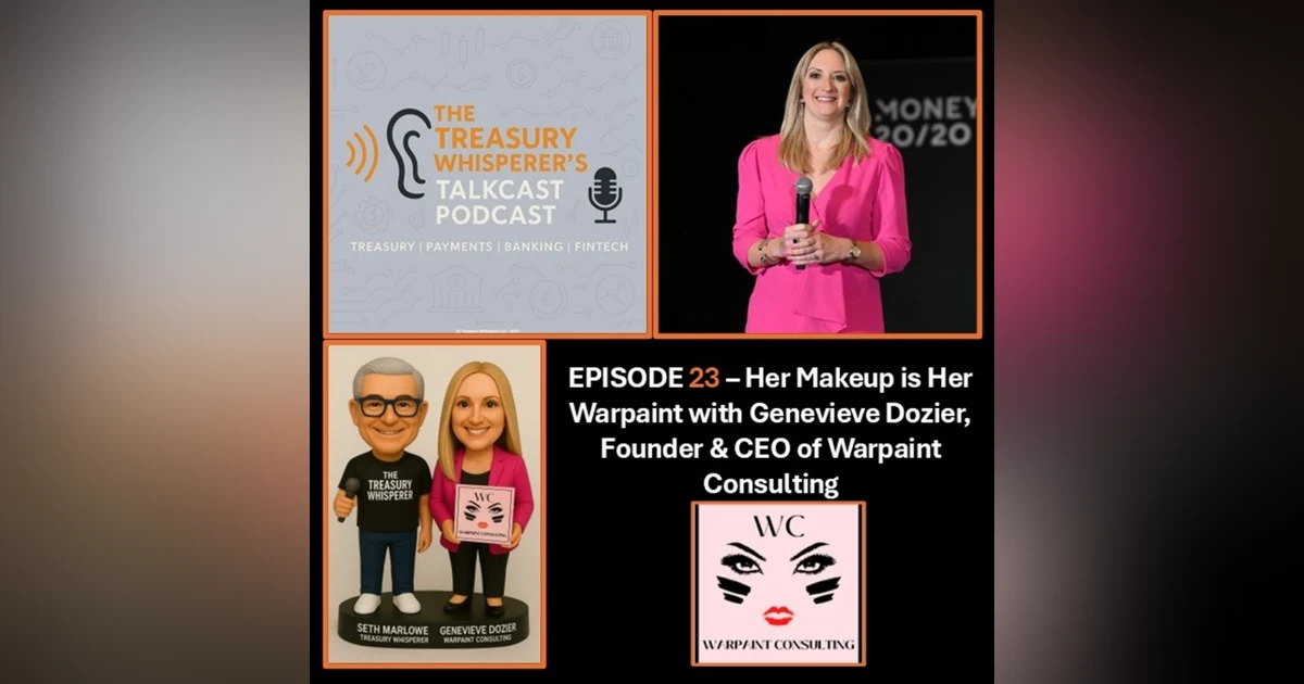 Episode 23 - Her Makeup is her Warpaint with Genevieve Dozier (Warpaint Consulting)