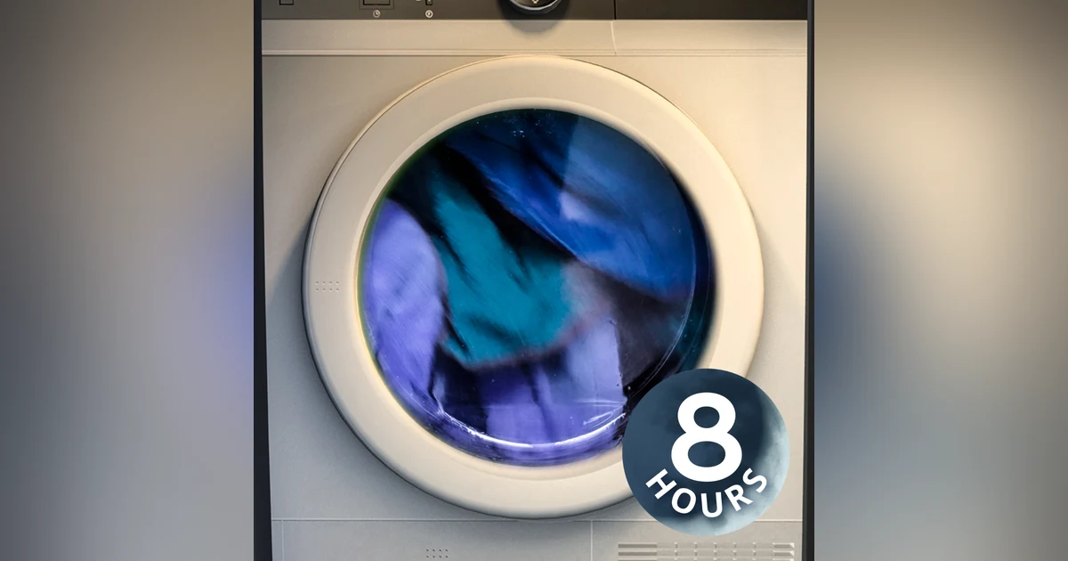 Clothing Dryer Sounds 8 Hour | Sounds for Sleeping
