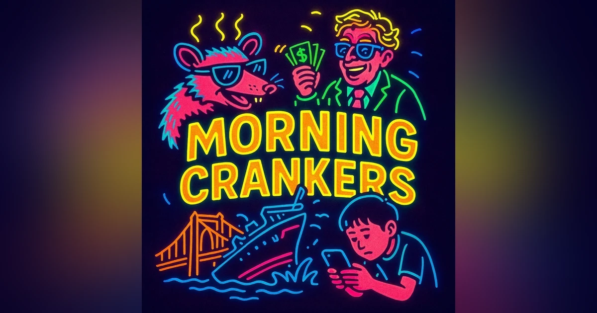 Morning Crankers May 19: National Days, Hotter Than a Possum's Armpit, Millionaire Wins Lawsuit & More! 🌟