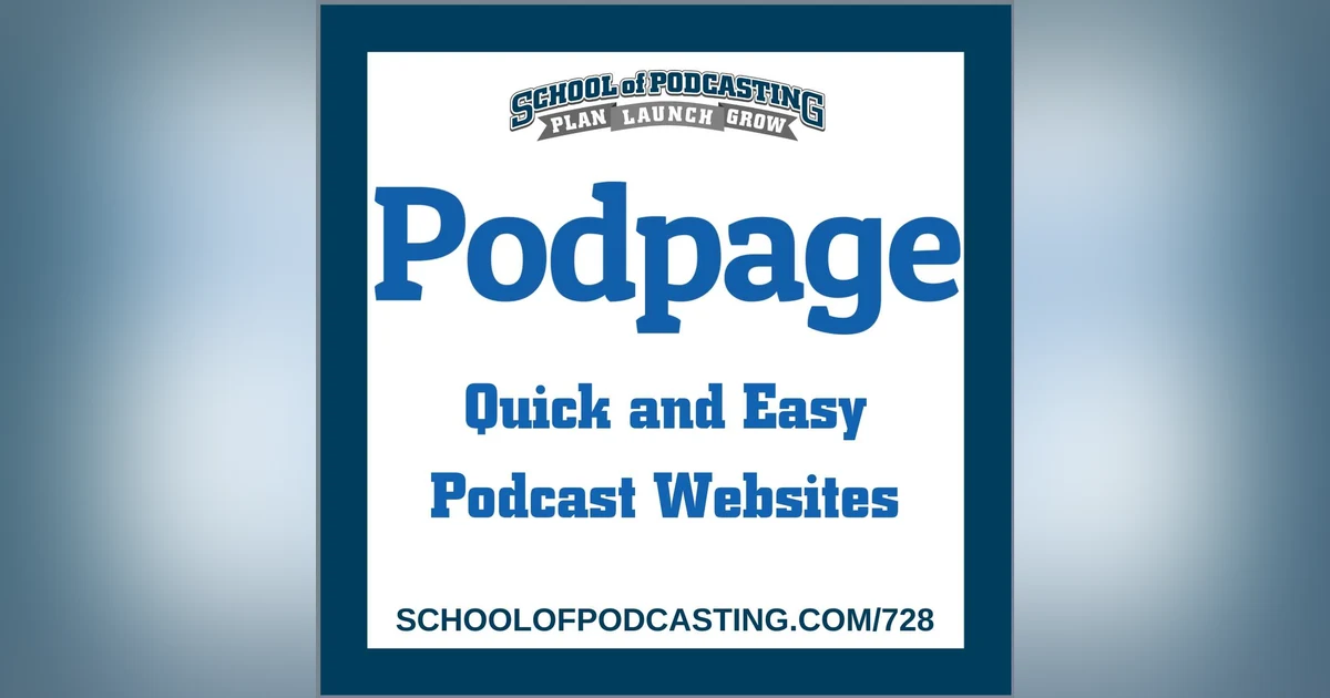 Podpage: Quick and Easy Podcast Websites