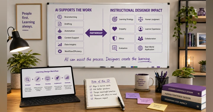image for AI Will Not Replace Instructional Designers: Rethinking Our Roles in Learning