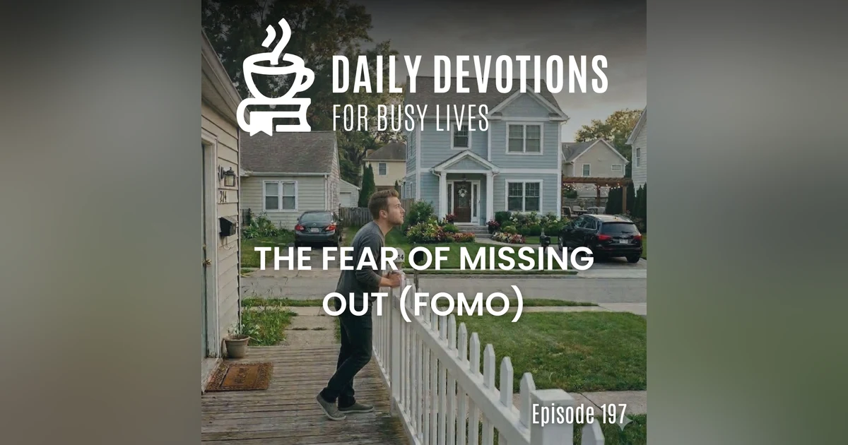 The Fear of Missing Out (FOMO)