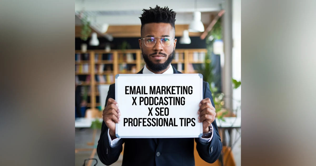 📧 E-Mail Marketing x 🎙 Podcasting x 📈 SEO Professional Tips with Favour Obasi-ike 🧠