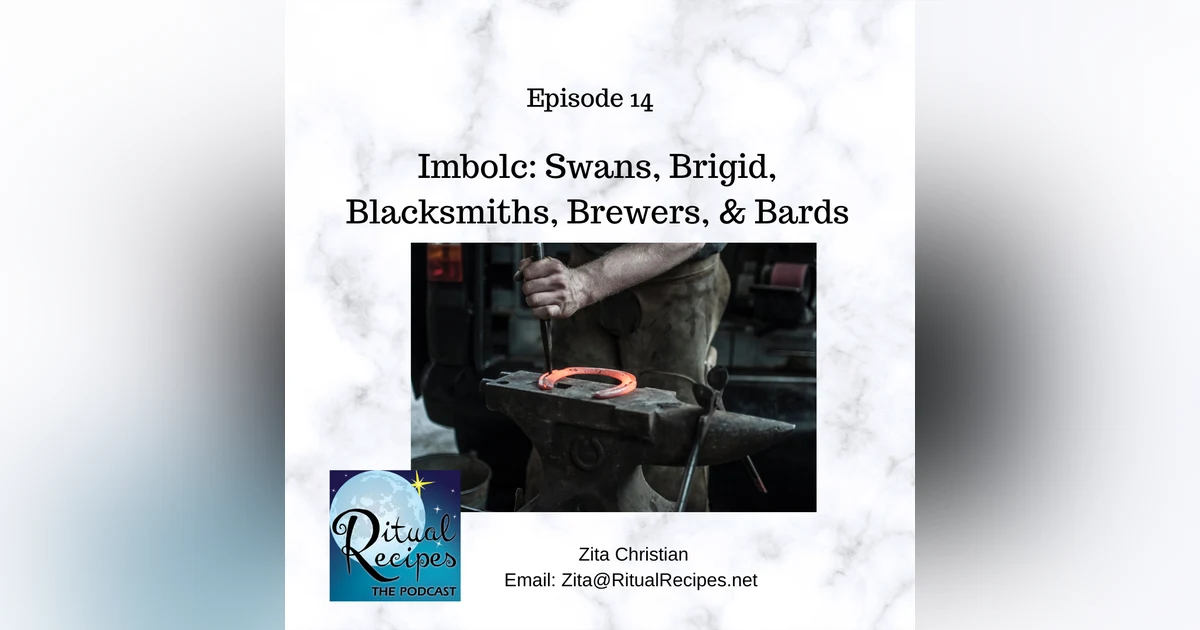 Imbolc Swans, the Goddess Brigid, Blacksmiths, Brewers and Bards