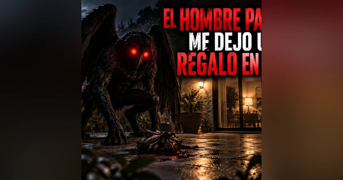 Historias de Miedo Septiembre 20 de 2026 EL HOMBRE PAJARO ME DEJO UN REGALO EN CASA