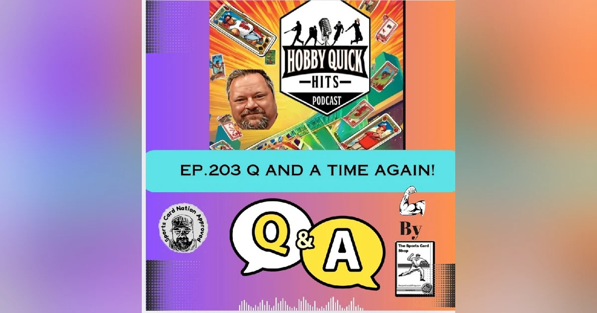 Q & A Time again! Hobby Quick Hits E203
