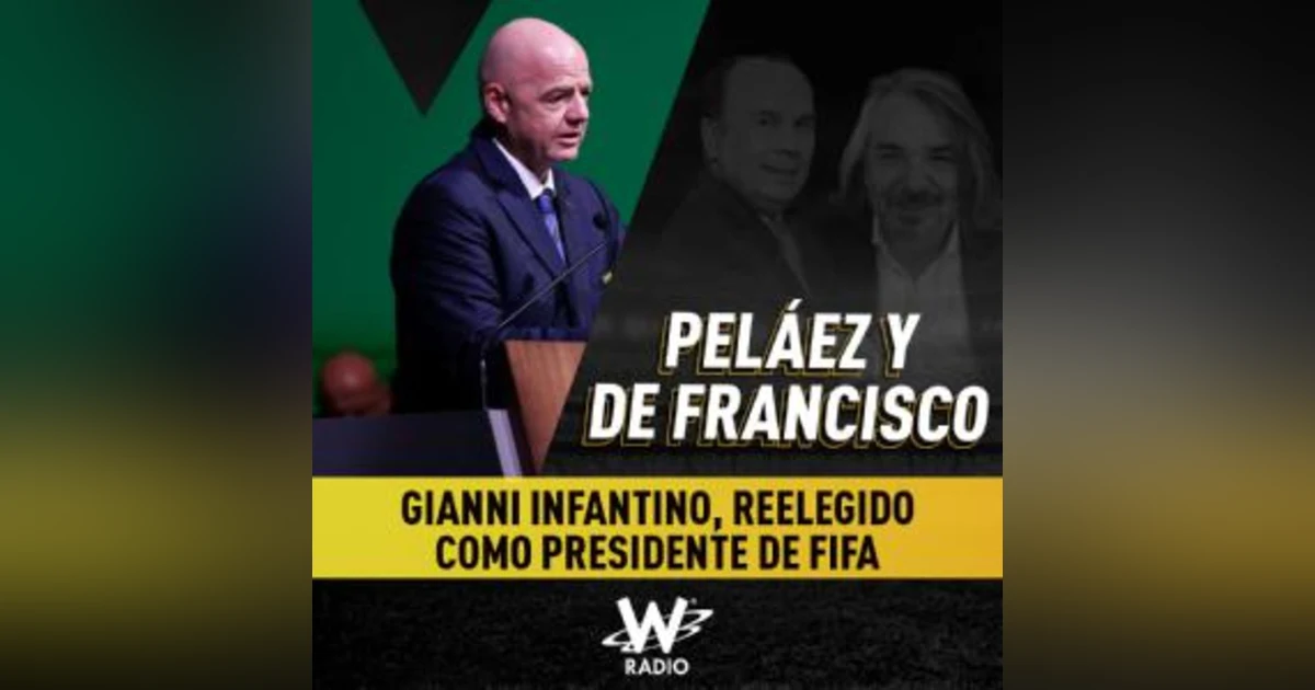 Gianni Infantino, reelegido como presidente de FIFA