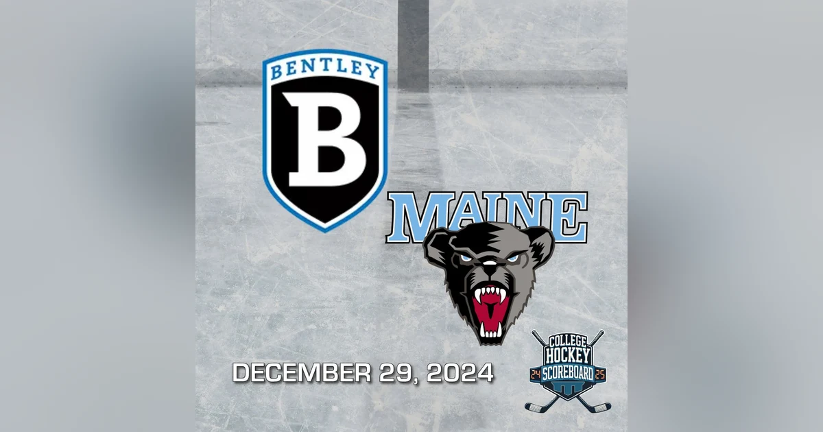 Bentley stuns No. 4 Maine; Yale tops No. 11 Boston U. - CHS 12-29-24