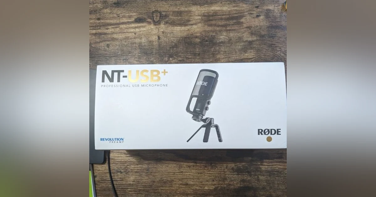 新しいマイクを買いました（Rode NT-USB+)