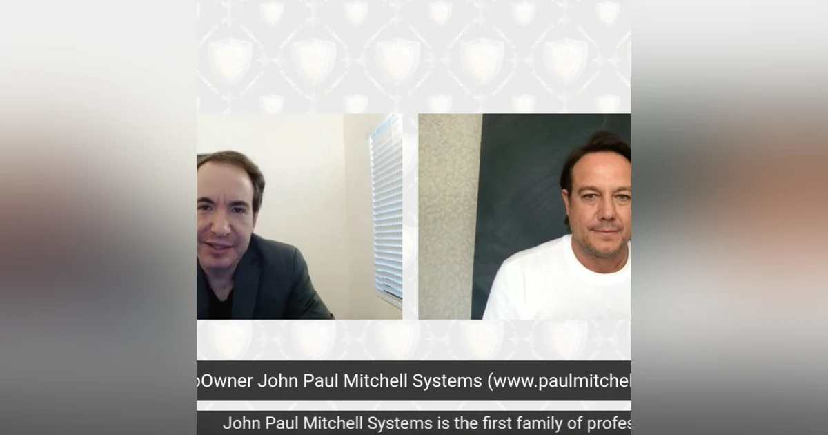Angus Mitchell, CoOwner John Paul Mitchell Systems, first family of professional hair care products
