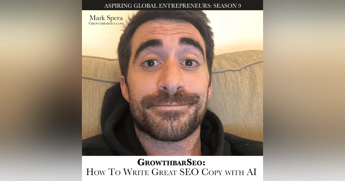 🌱 Growth Bar SEO: How To Write Great SEO Copy using Artificial Intelligence (AI) with Founder Mark Spera and Favour Obasi-ike ✍🏾