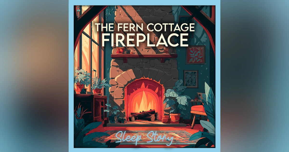 Fern Cottage by the Fire | Cozy Bedtime Story for Adults, Sleep Story for Grown Ups & Deep Sleep Relaxation | Insomnia Relief Story