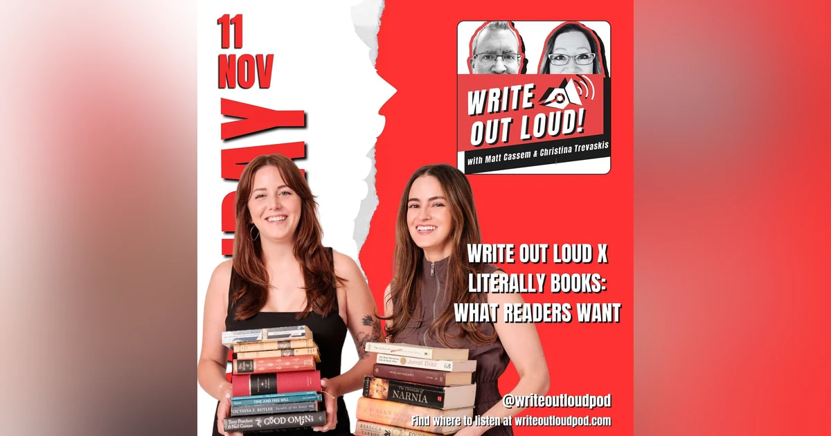 Write Out Loud x Literally Books: What Readers Want