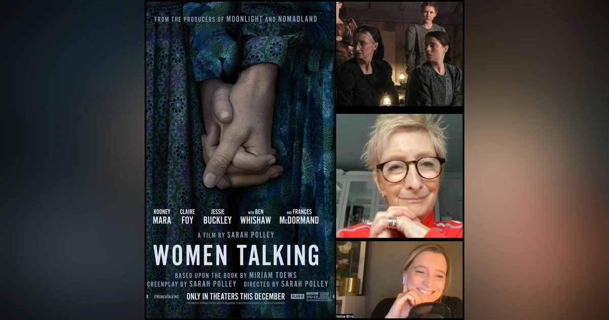 319: Actor Sheila McCarthy. On the powerful themes, questions & truths of "Women Talking"