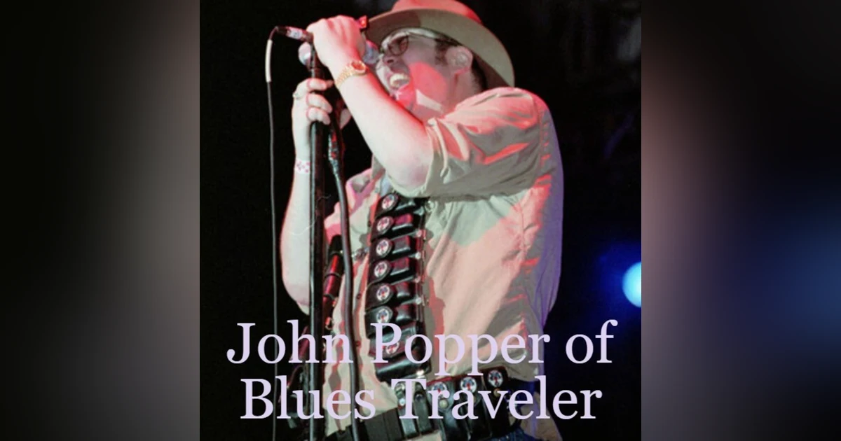 John Popper of Blues Traveler with special co-host Matt Lewis of The Daily Beast