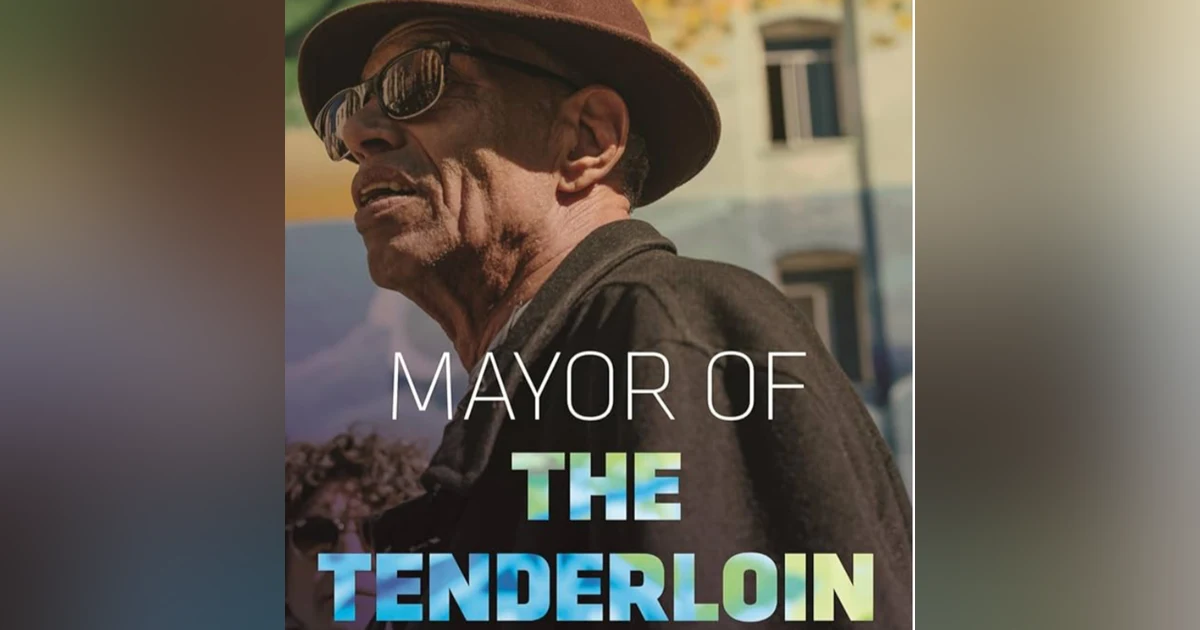 Mayor of the Tenderloin, Del Seymour. Talking with author Alison Owings.