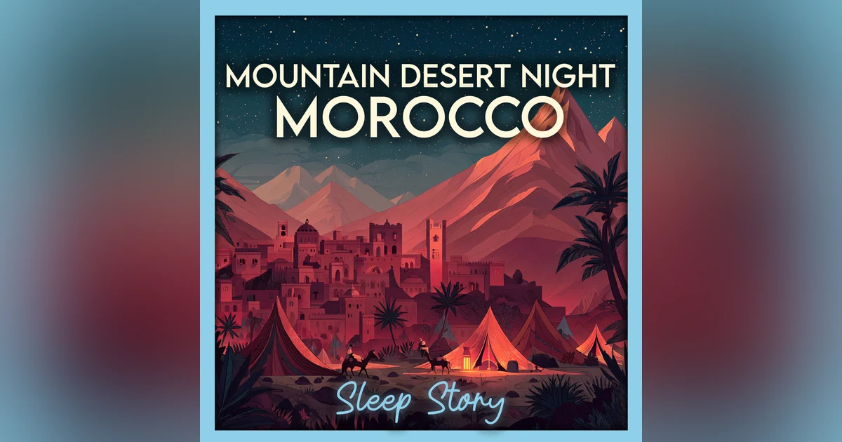 Desert Lullaby Under the Atlas Mountains | Berber Campfire Sleep Story for Adults