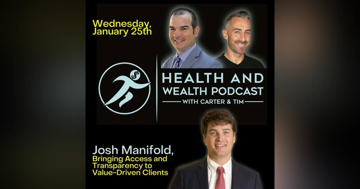 Carter Wilcoxson, Josh Manifold, Bringing Access and Transparency to Value-Driven Clients