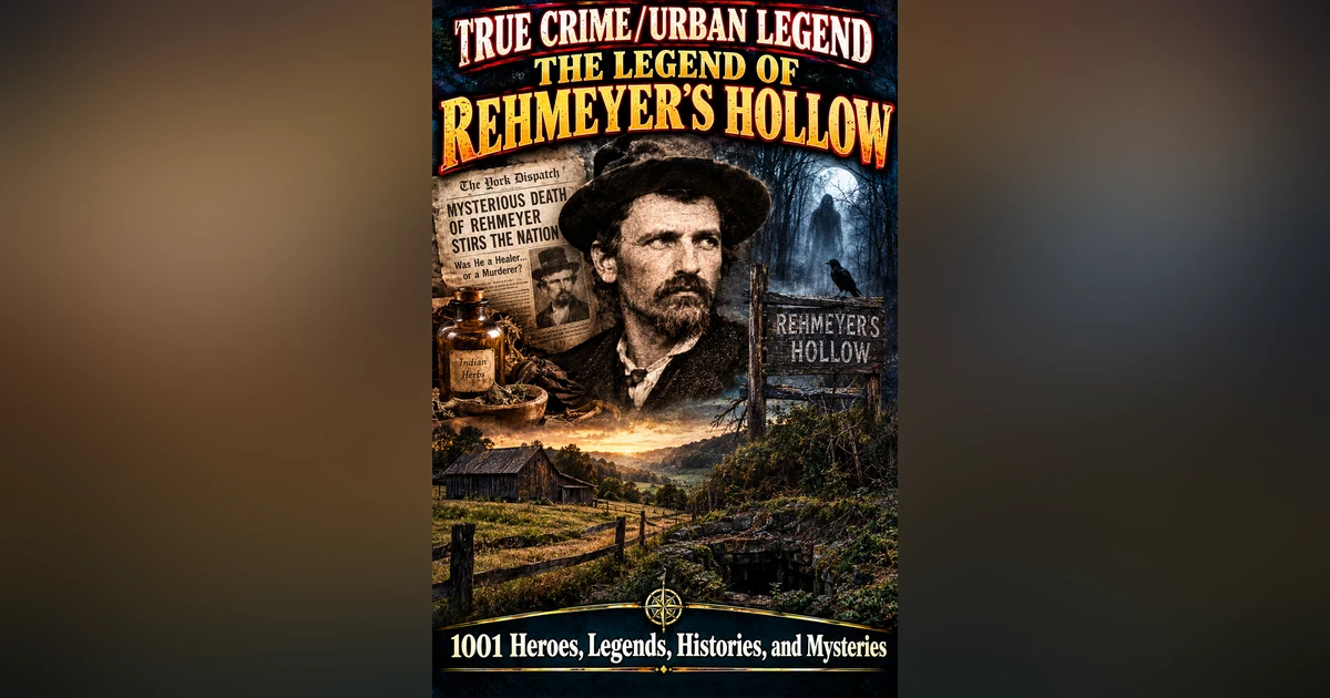 TRUE CRIME/URBAN LEGEND  THE LEGEND OF REHMEYER'S HOLLOW