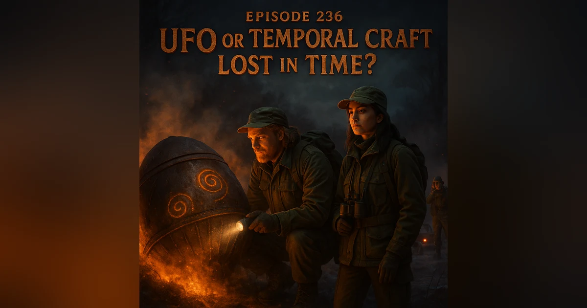 UFO or Temporal Craft Lost in Time?