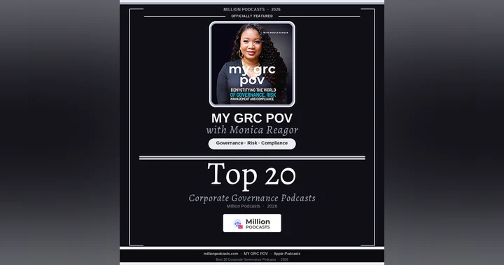 image for MY GRC POV Named a Top 20 Corporate Governance Podcast in the U.S.
