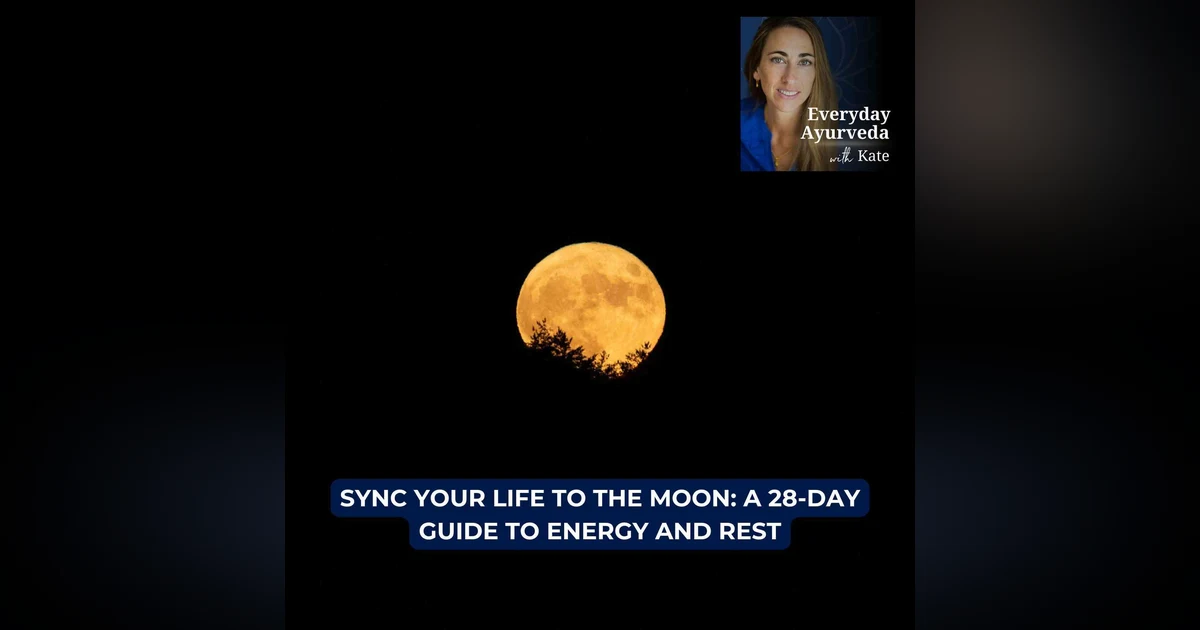 101. Sync Your Life to the Moon: A 28-Day Guide to Energy and Rest