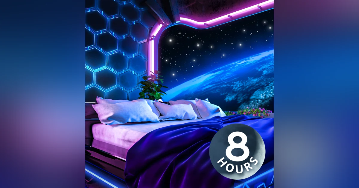 White Noise Spaceship Sounds for Sleeping | 8 Hour Sleep Ambience