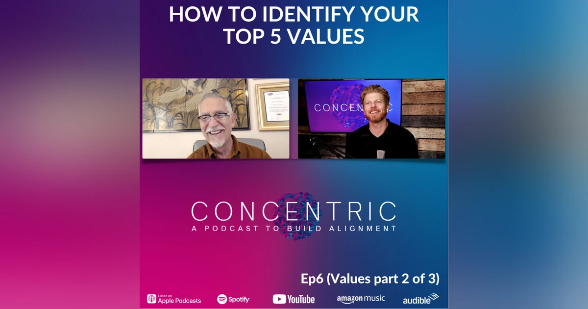 Ep6 How to Identify Your Top 5 Values