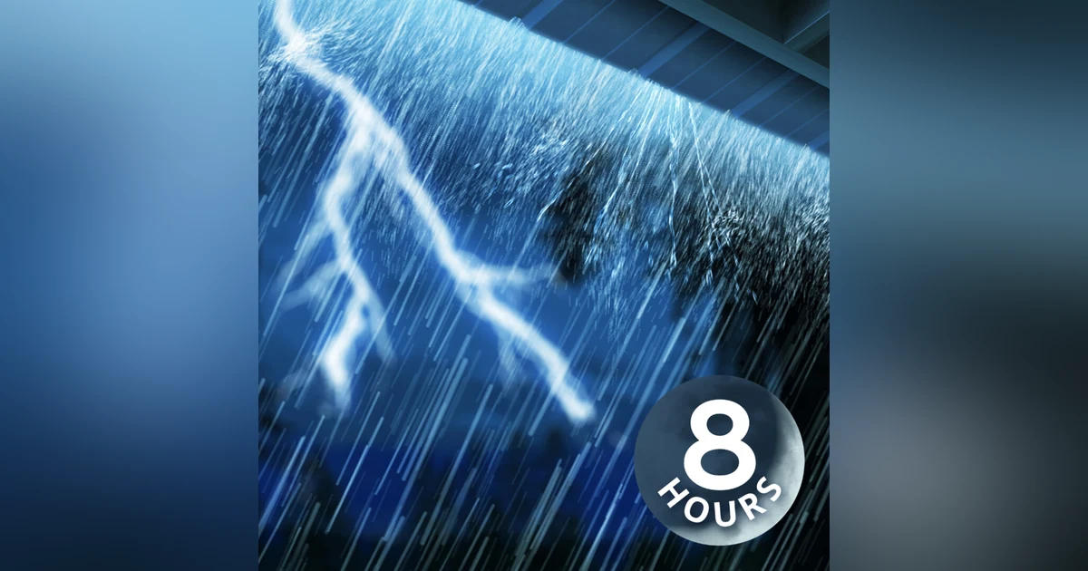 Heavy Rain + Thunder = Best Sleep Ever! | 8 Hour