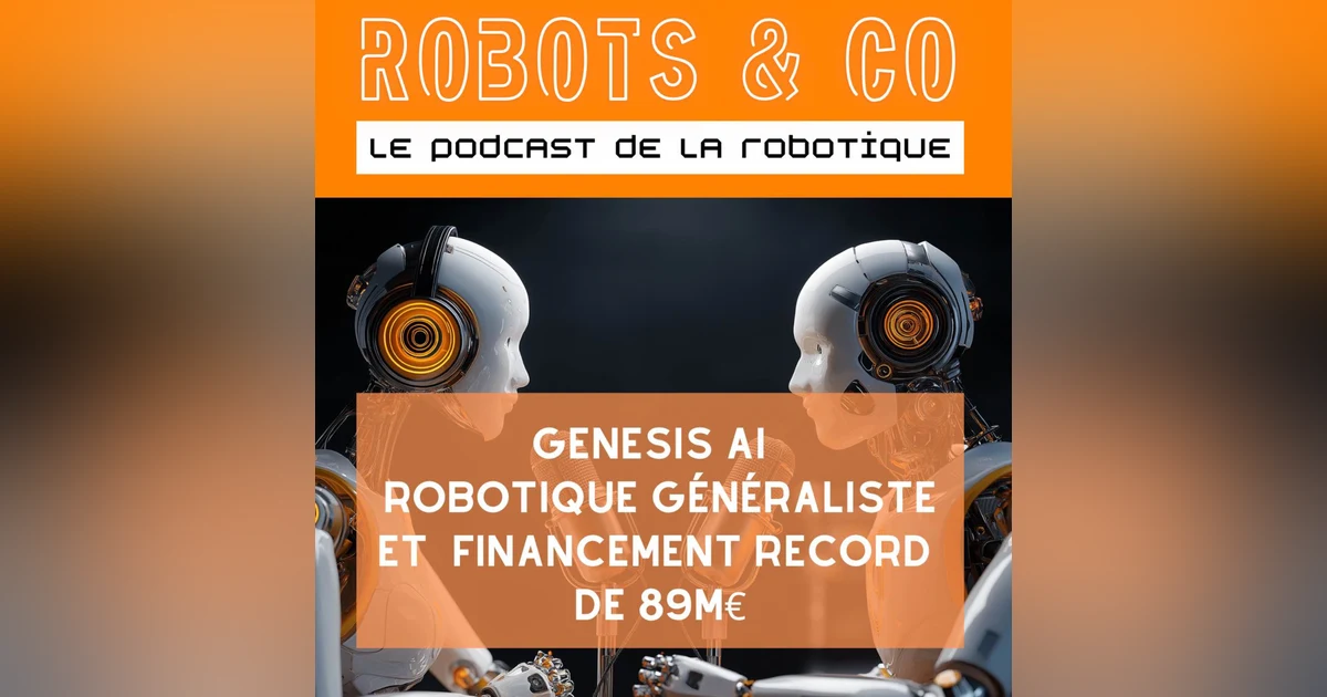 Genesis AI : la startup française de la robotique généraliste et financement record de 89 M€