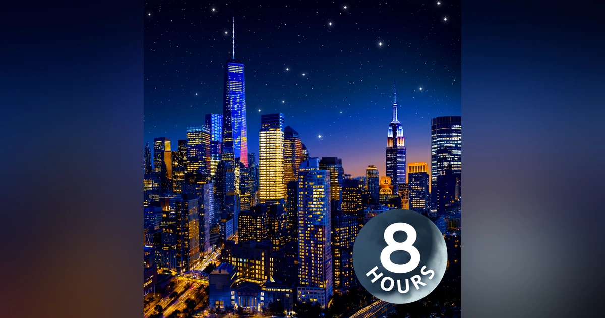 White Noise to Help You Sleep in the City | 8 Hours