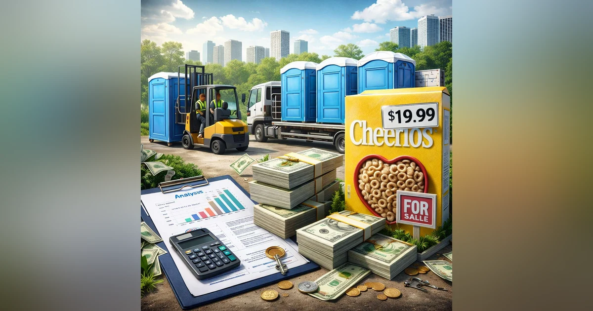 Porta Potties, Cap Rates & $20 Cheerios: What Nobody’s Telling You About Business & Deals