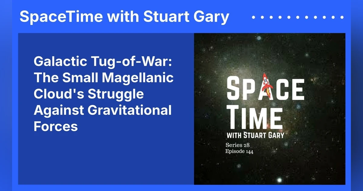 Galactic Tug-of-War: The Small Magellanic Cloud’s Struggle Against Gravitational Forces