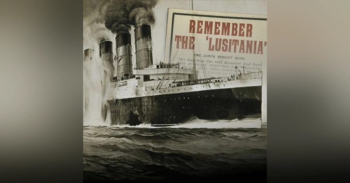 Chrome360 | ENTER THE PEACE BROKER by Martyn Wade | Episode 1 | When the Lusitania Went Down