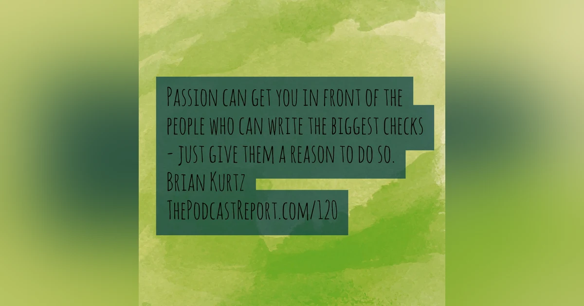 The Secret To Podcast Success Is Intention About Your Passion - An Interview With Brian Kurtz - The Podcast Report