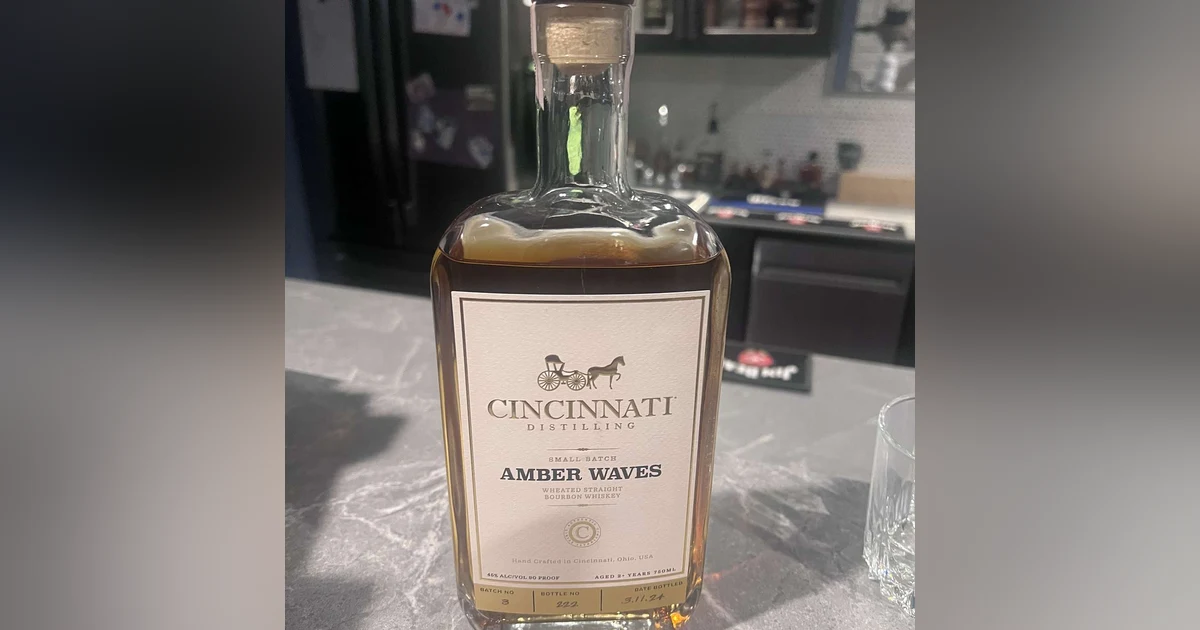 Cincinnati Distilling Amber waves!