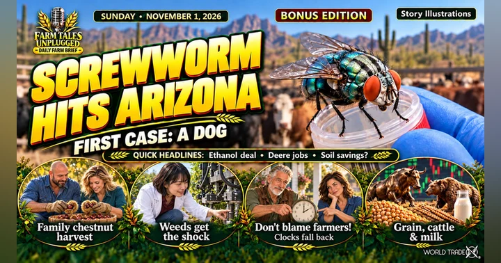 image for Screwworm Alerts, Acorn Farming Secrets, and Electric Weed Zappers