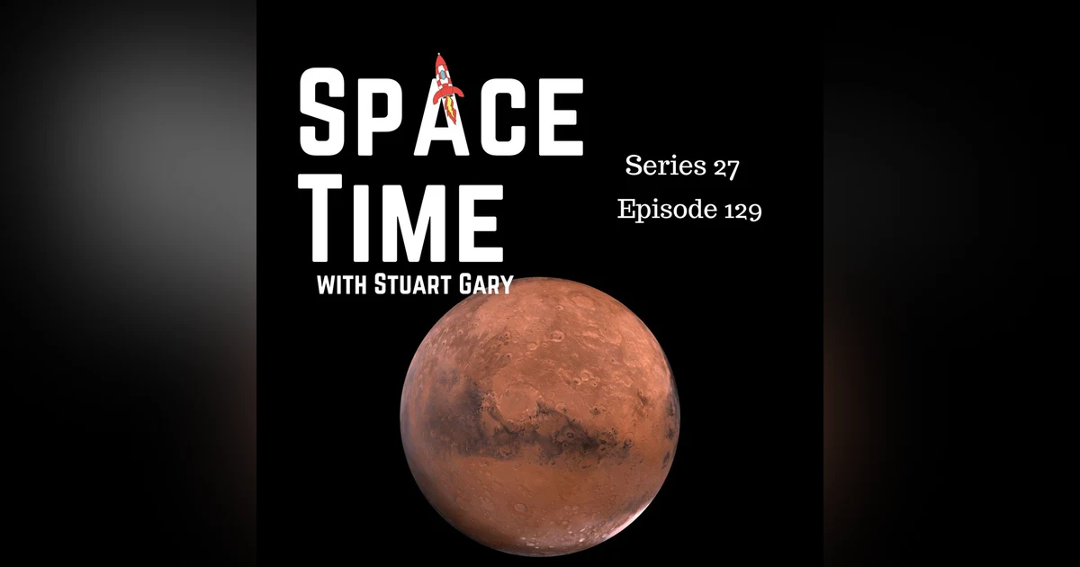 S27E129: Martian Volcanic Discovery, Exomoon's Volcanic Cloud, and Solar Maximum's Impact