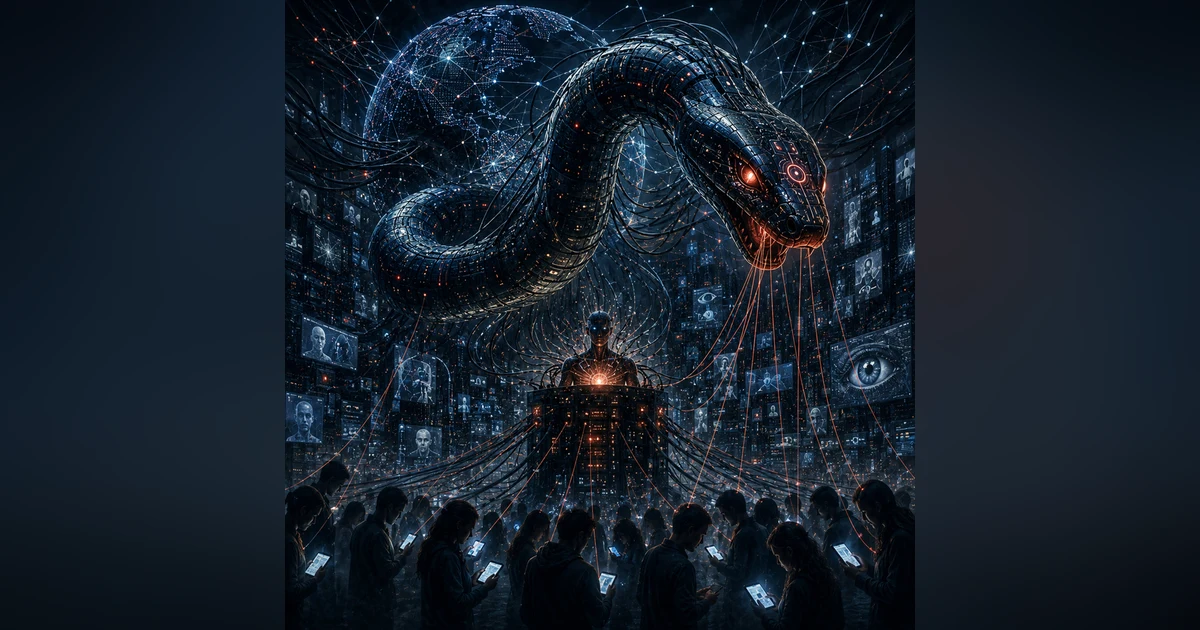 The Serpent We Built from the Click to the Soul