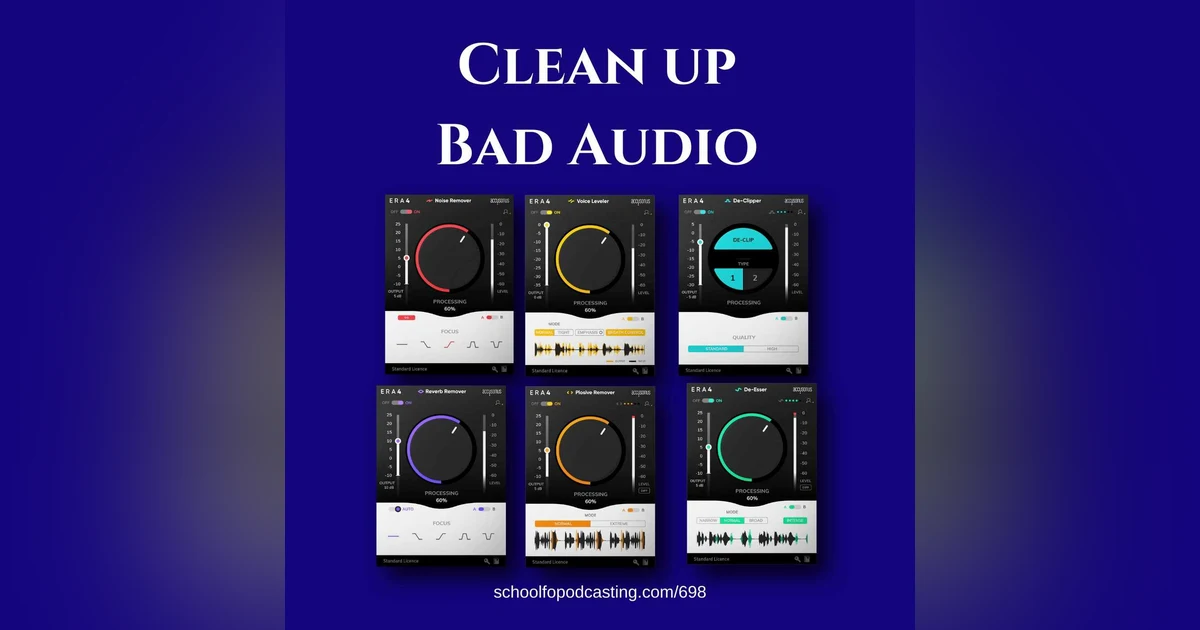 Tools To Clean Up Bad Audio