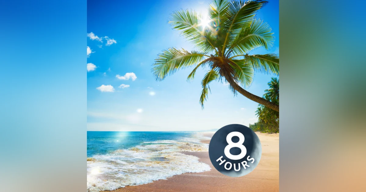 Ocean Waves White Noise for Relaxation, Studying or Sleep 8 Hours