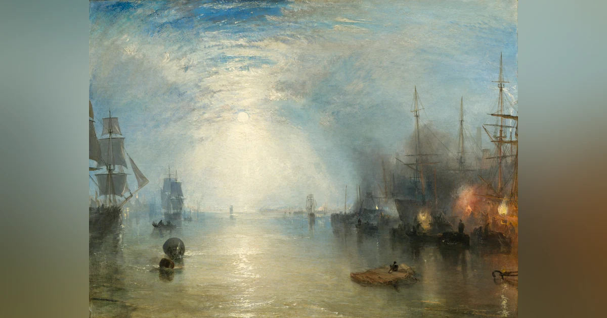 11 Keelmen Heaving in Coals by Moonlight – Turner