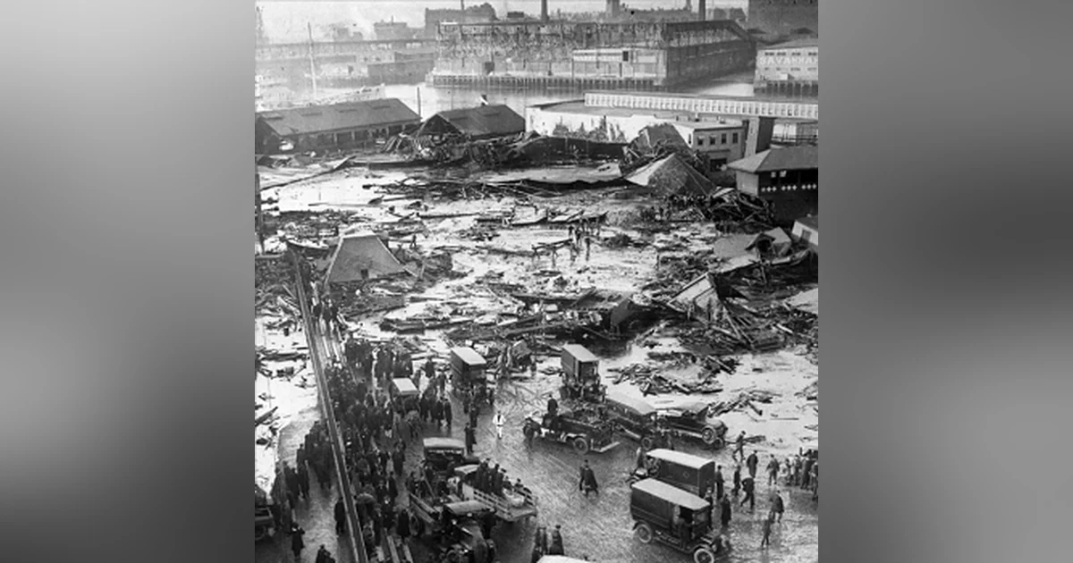 The 1919 Boston Rapid Flood Was Slower Than Molasses
