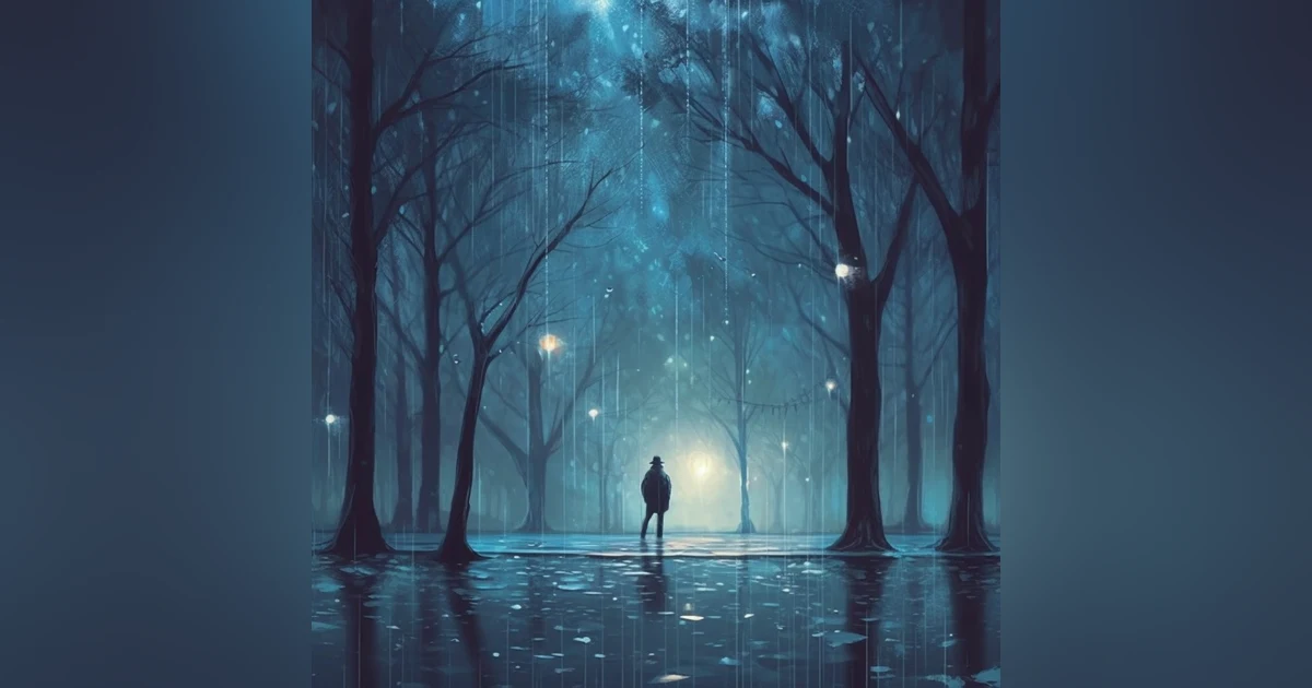 8 Hours of Gentle Rain and Tin Sound for Sleep, Relaxation, and Focus