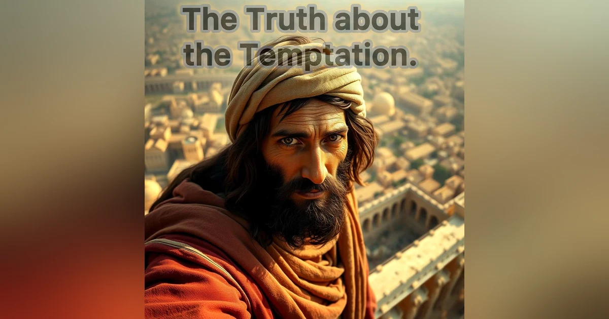 Jesus said What?!  PT 3 The Truth about the Temptation!