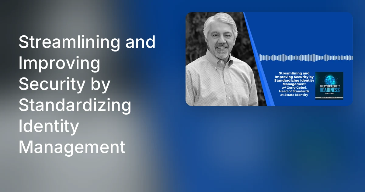 Streamlining and Improving Security by Standardizing Identity Ma…