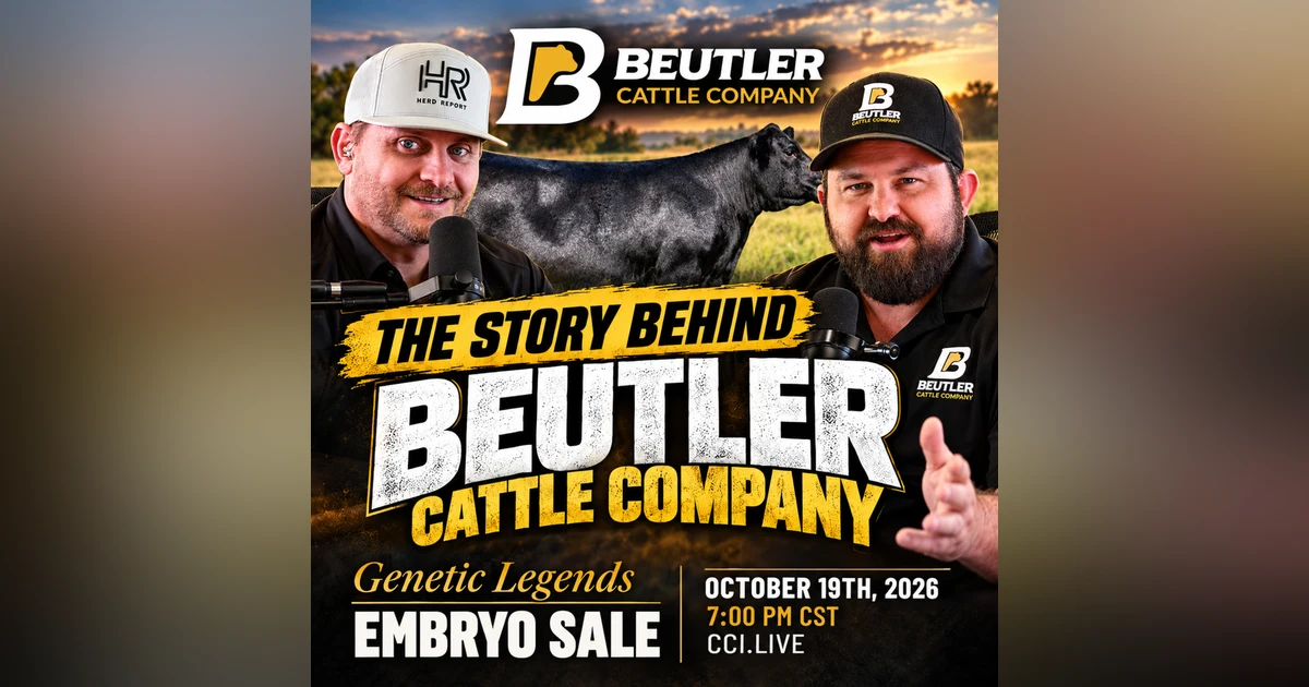 Zach Beutler of Beutler Cattle CO.