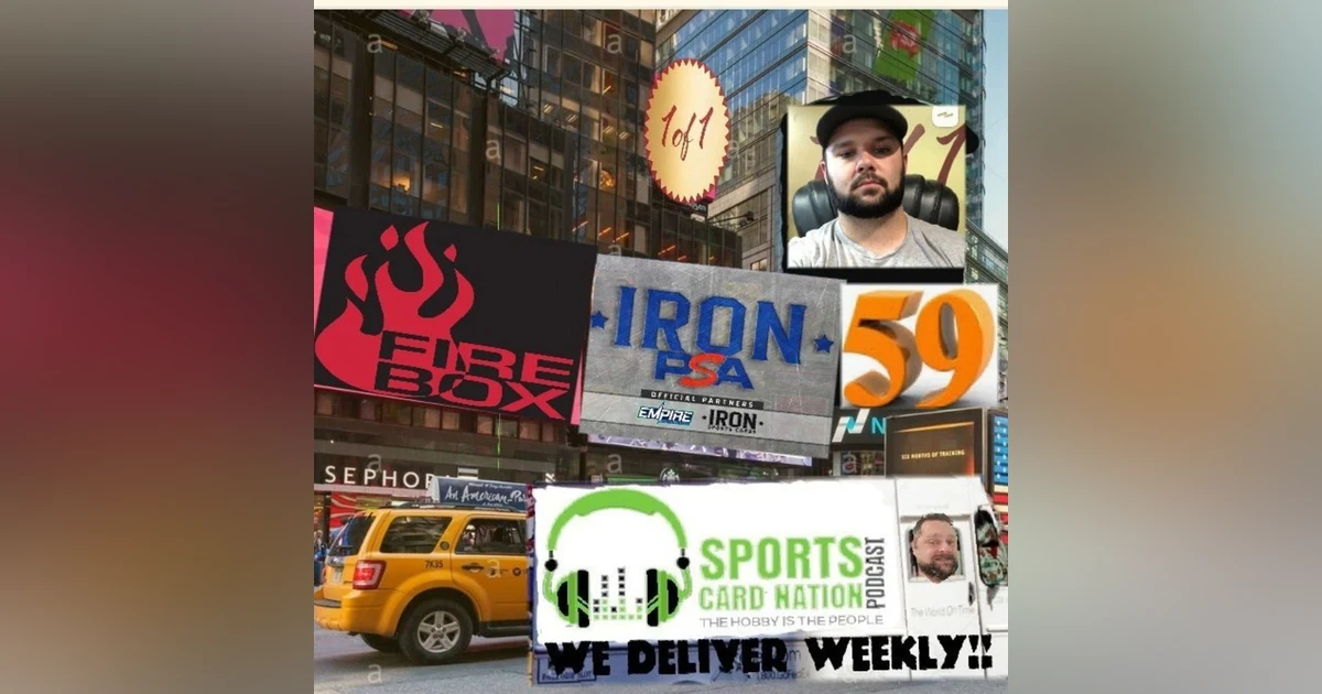 Ep.59 w/Steve Chada of 1 of 1 Card Shop talks Topps Million Card Rip & Family business