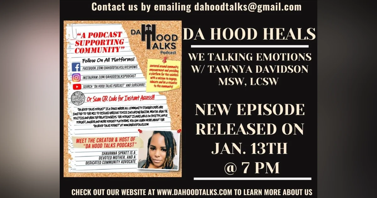 S3, Track 14: Da Hood Heals Segment: Therapy