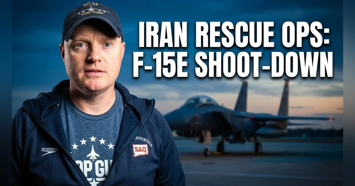 Iran Rescue Ops: F-15E Down, Artemis Moon Mission & Pilot Radio Skills